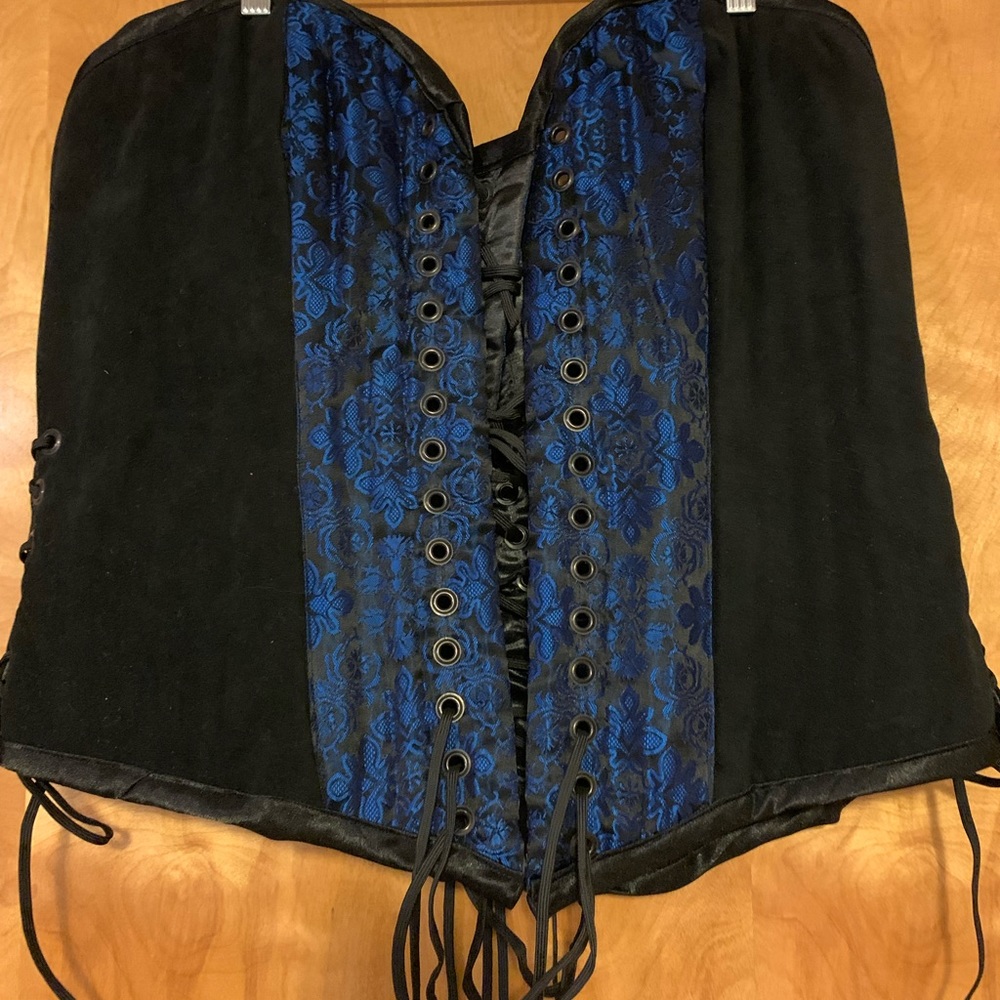 Renaissance Era Handmade Corset/Hi-Lo Skirt / Never Worn! Plus size!